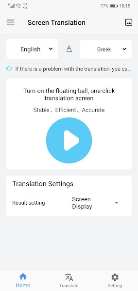 Screen Translation Mod APK