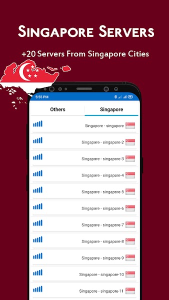 Singapore VPN Mod APK
