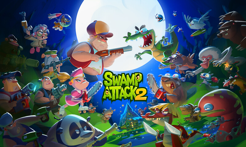 Swamp Attack 2 Mod APK