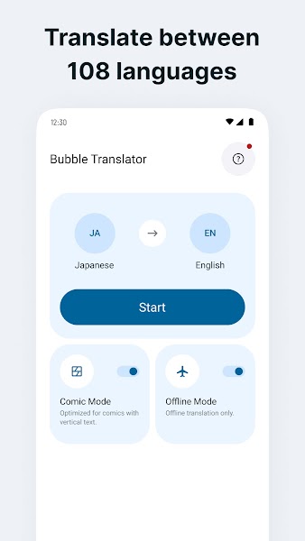 Bubble Screen Translate Mod APK