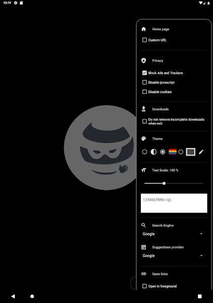 OH Private Browser Mod APK