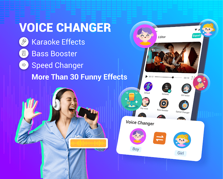 Voice Changer Audio Effects Mod APK