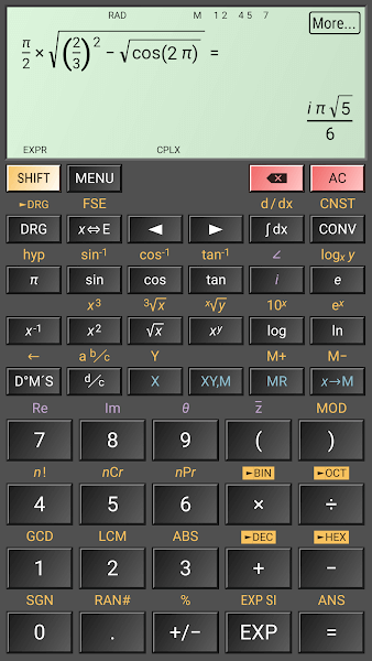 HiPER Scientific Calculator Mod APK