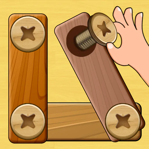 Wood Nuts & Bolts Puzzle Mod APK v13.3 (Unlimited Coins)