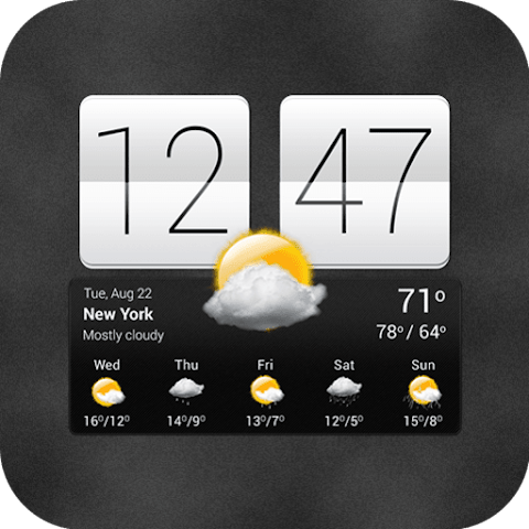 Sense V2 Flip Clock Weather Mod APK v9.18.0 (Premium Unlocked)
